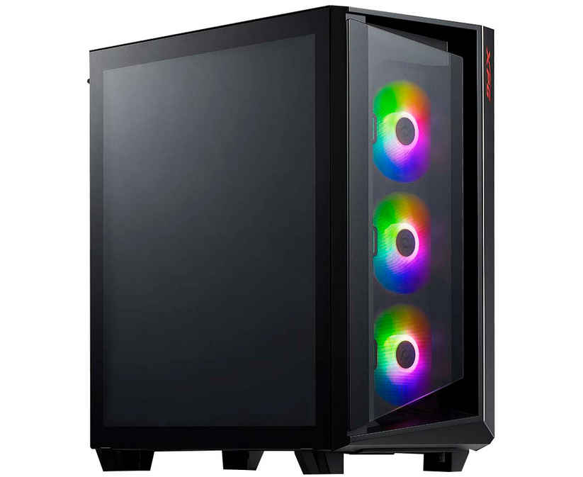 Корпус ADATA XPG CRUISERST (CRUISERST-BKCWW) черный Mid-Tower, Micro-ATX, Mini-ITX, Standard-ATX