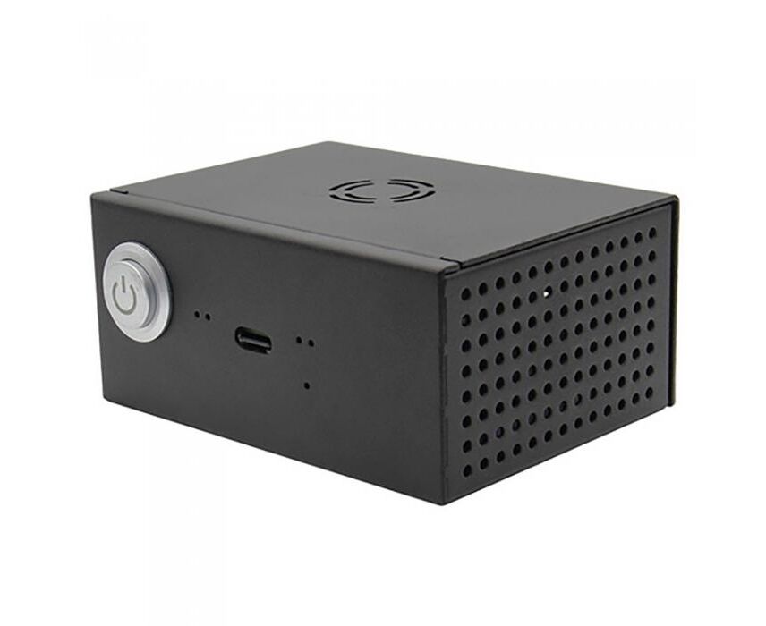 Корпус ACD KP561 Metal Case + Power Control Switch + Cooling Fan Kit for Raspberry Pi X820 v1.3 (X800)