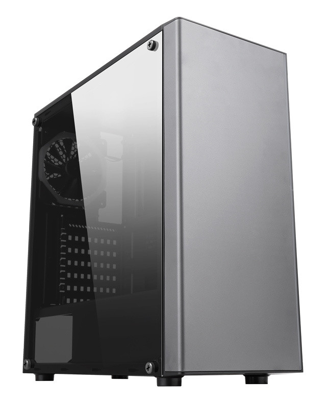 Корпус Accord JP-VI черный без БП ATX 2x USB2.0 1x USB3.0 audio bott PSU