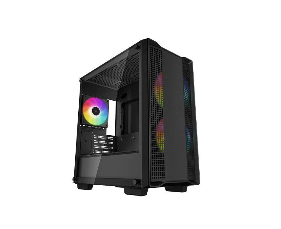 Корпус Deep Cool CC360 ARGB (R-CC360-BKAPM3-G-1) (m ATX, без БП, 2x USB, с окном)