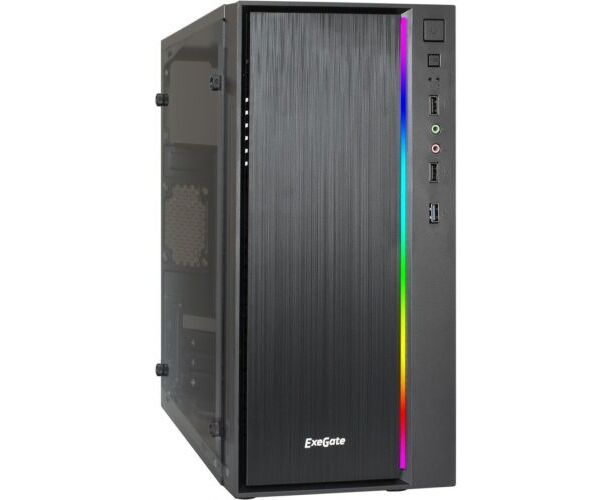 Корпус Exe Gate Minitower EX283754 RUS m EVO-9301-RGB