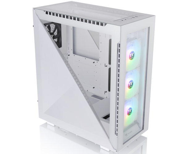 Корпус Thermaltake Divider 500 TG Snow ARGB CA-1 T4-00 M6 WN-01 White/Win/SPCC/Tempered Glass*4/120mm ARGB Fan*3/120mm Standard Fan*1 (527897)