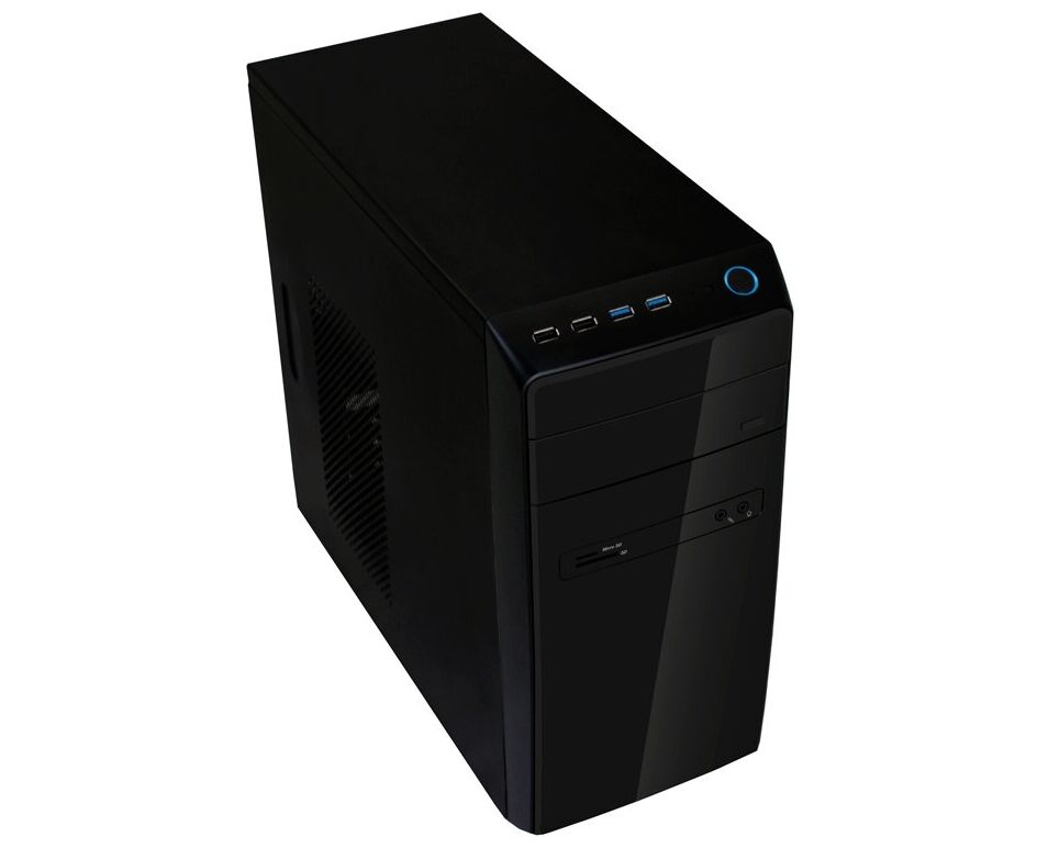 Корпус IN WIN ES726/6120259 Mini Tower 450 Вт Micro ATX черный