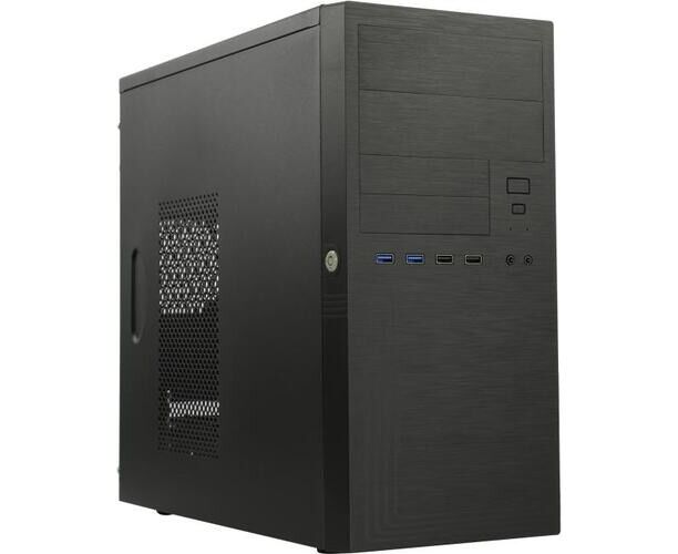 Корпус In Win ES555 BK (6188250) PM-450 ATX U3*2+Type C*2+2*combo Audio