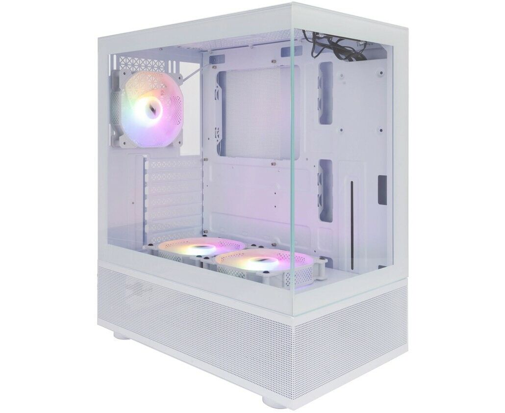 Корпус 1 STPLAYER MIKU Mi7-A White / ATX / 3x120mm LED fans / Mi7-A-WH-2 F1 R-W-1 F1-W