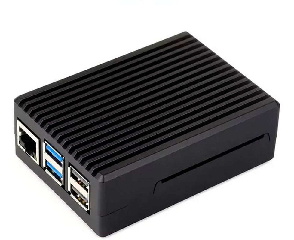 Корпус ACD RA794 металлический для Raspberry Pi 5 c охлаждающим вентилятором