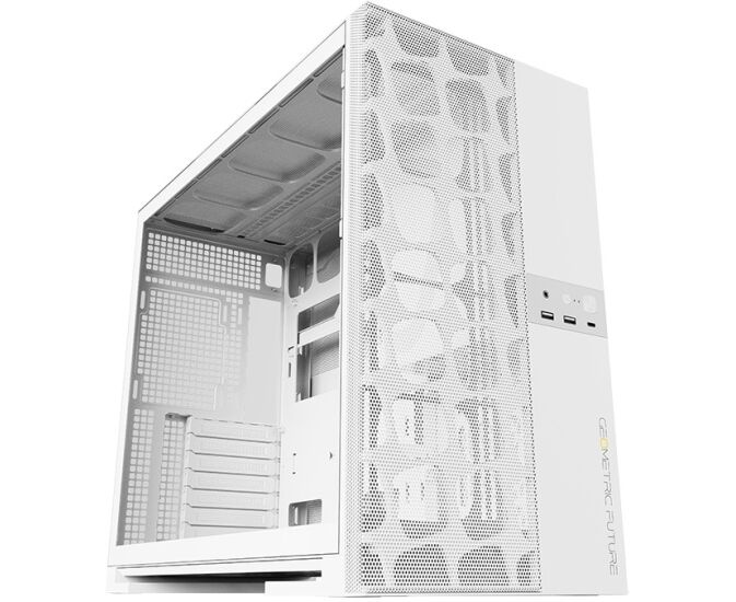 Корпус Geometric Future Model 5 Vent White (1 AM5 VTWT00100) / mid tower, E-ATX