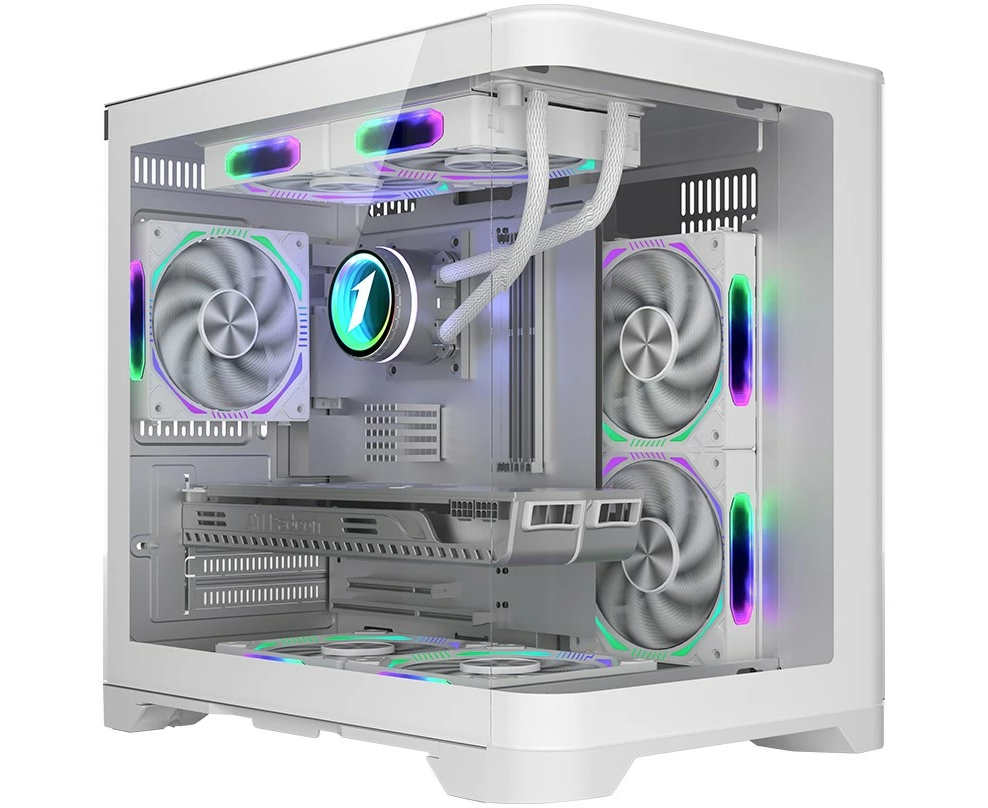 Корпус 1 STPLAYER UVIEW UV5 White (UV5-WH) / m ATX