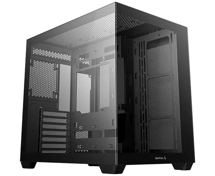 Корпус Deepcool CG530 (R-CG530-BKNDA0-G-1) черный без БП ATX 2x120mm 2x140mm 2x USB2.0 1x USB3.0 audio bott PSU