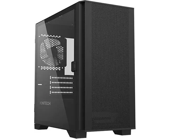 Корпус MONTECH Air 100 Lite, m ATX, Mini-Tower, без БП, черный