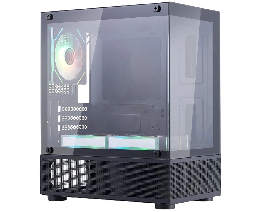Корпус 1 STPLAYER Miku Mi2-A ARGB Black (Mi2-A-BK-2 FC7 R-1 FC7) m ATX