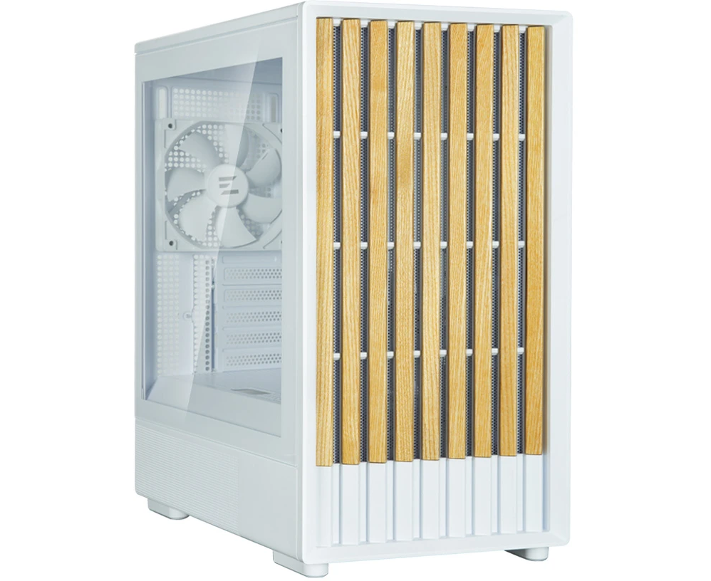 Корпус Zalman P10 Namu white Mini Tower (m ATX, без БП, ARGB, USB Type-A + USB Type-C)