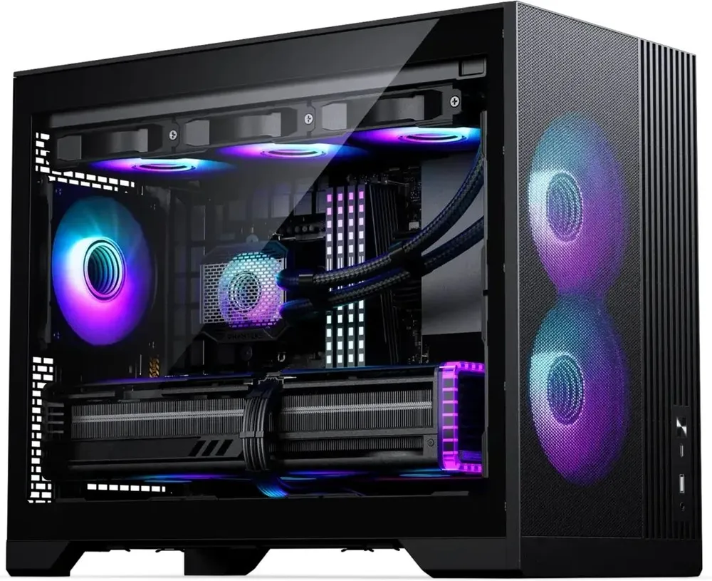 Корпус PHANTEKS XT M3 (PH-XT325 M_BK02), Black, 3x120mm ARGB Fan, Tempered Glass, m ATX