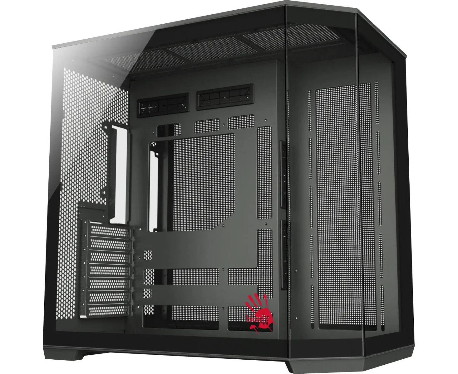 Корпус BLOODY BD-CC109, ATX, Midi-Tower, без БП, черный