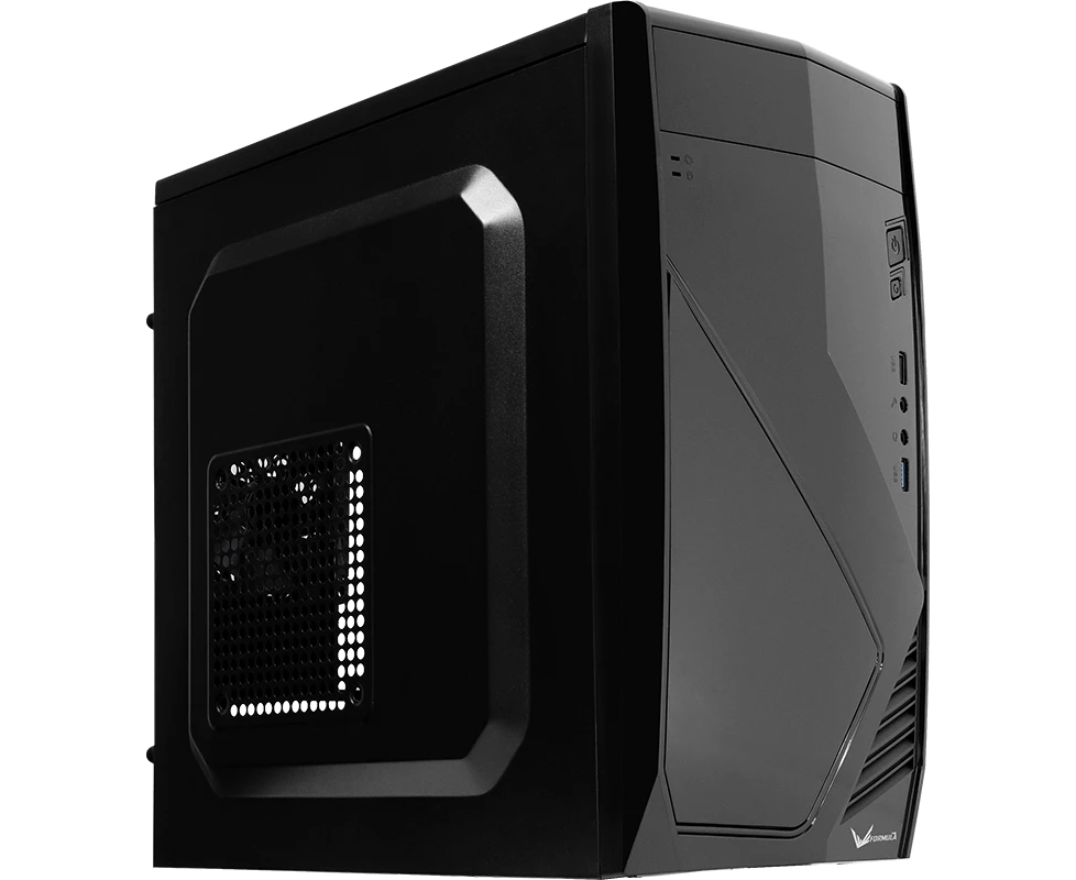 Корпус FORMULA CS-102 black Mini Tower (m ATX, без БП, 2x USB Type-A) (4711401661900)