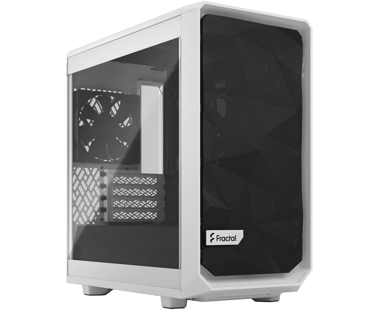 Корпус Fractal Design Meshify 2 Mini TG Clear Tint (FD-C-MES2 M-02) без БП Mini-Tower, 1x120mm + 1x140mm, 2x USB-A 3.2 1x USB Type-C m A
