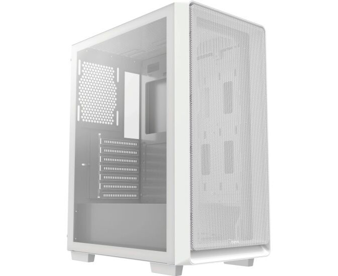 Корпус Ocypus Gamma C60 WH (Gamma-C60-W-HG000 XX-GL) ATX / win / white / no PSU / Tempered Glass