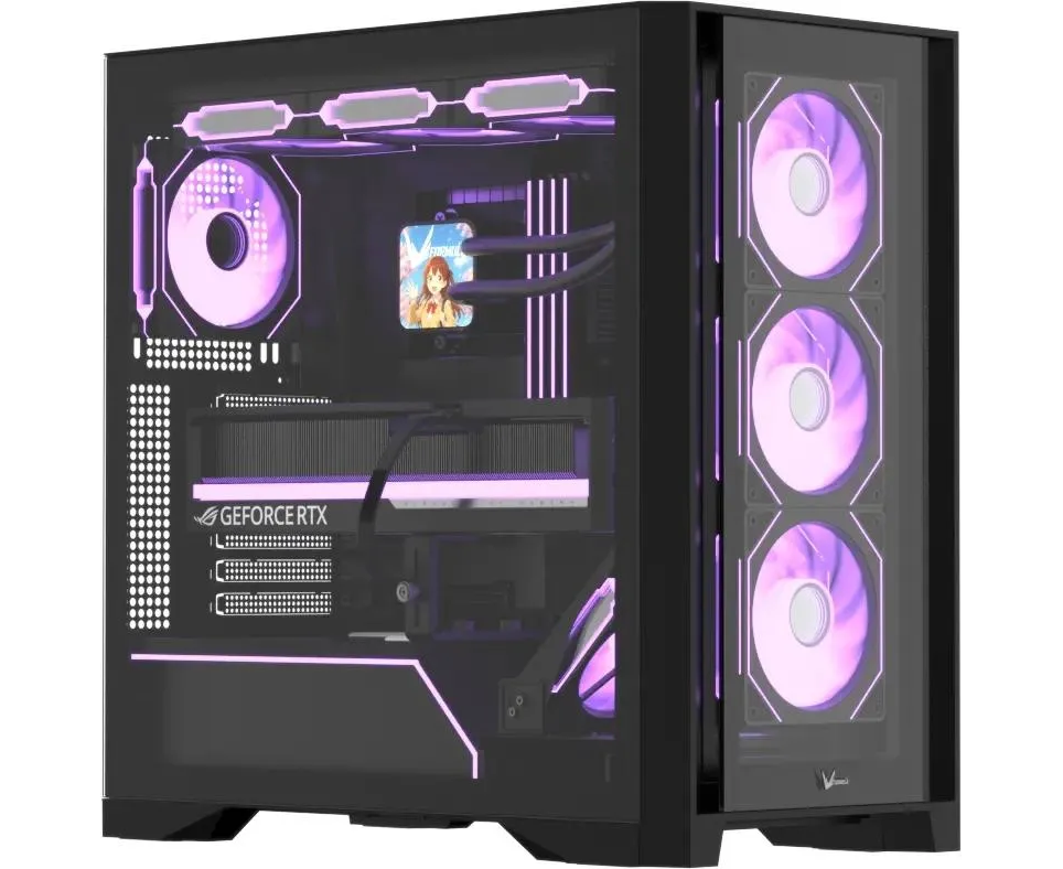 Корпус Formula Air Power G8 Floe, ATX, без БП, черный