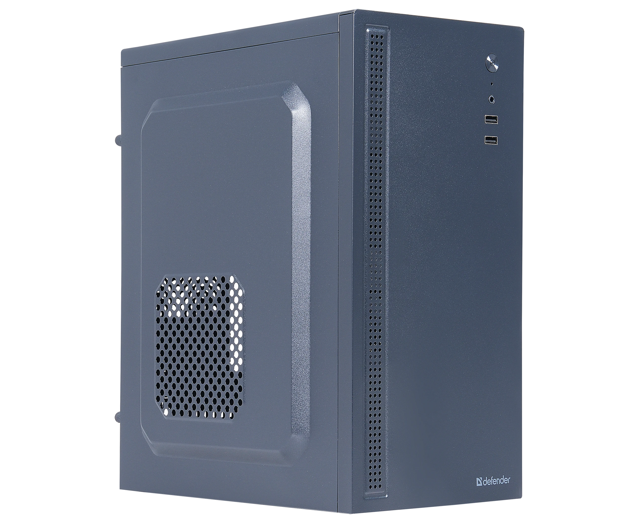 Корпус компьютерный DEFENDER X11 черный, m ATX,USB1.1x2,HD Audio