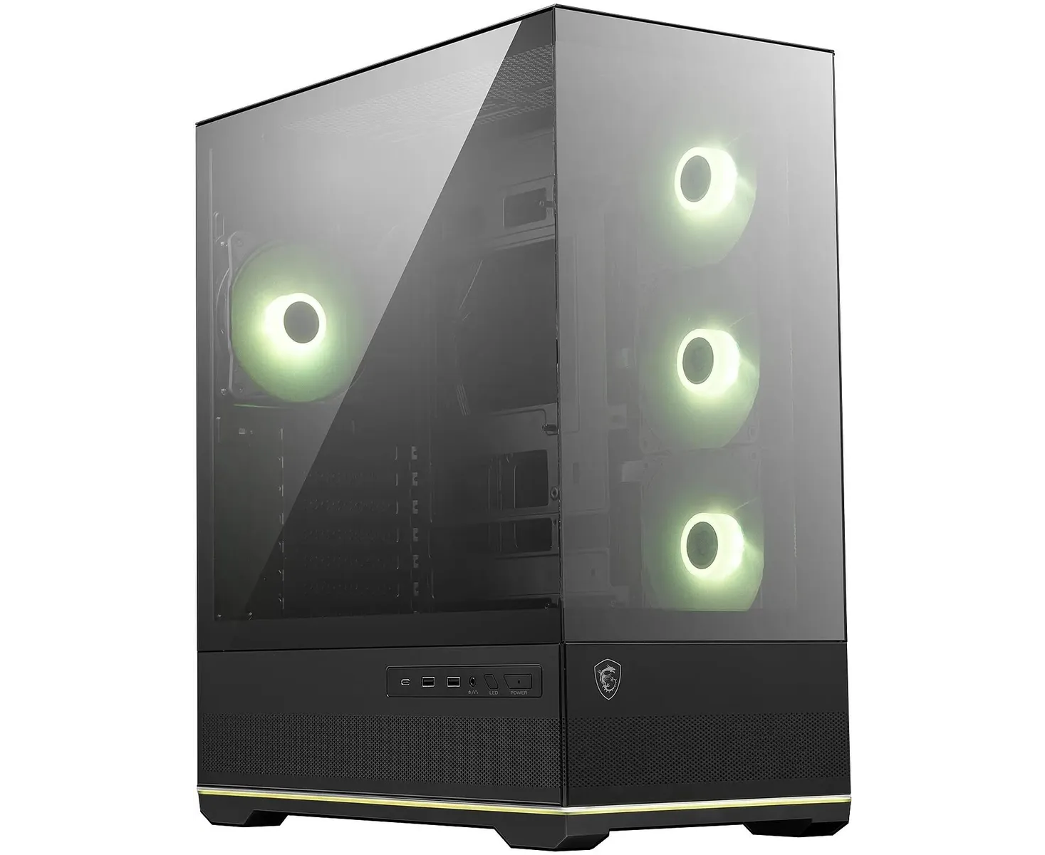 Корпус MSI MAG Pano 110 R PZ (306-7 G28 R21-JA4), Midi-Tower, без БП, ATX, черный