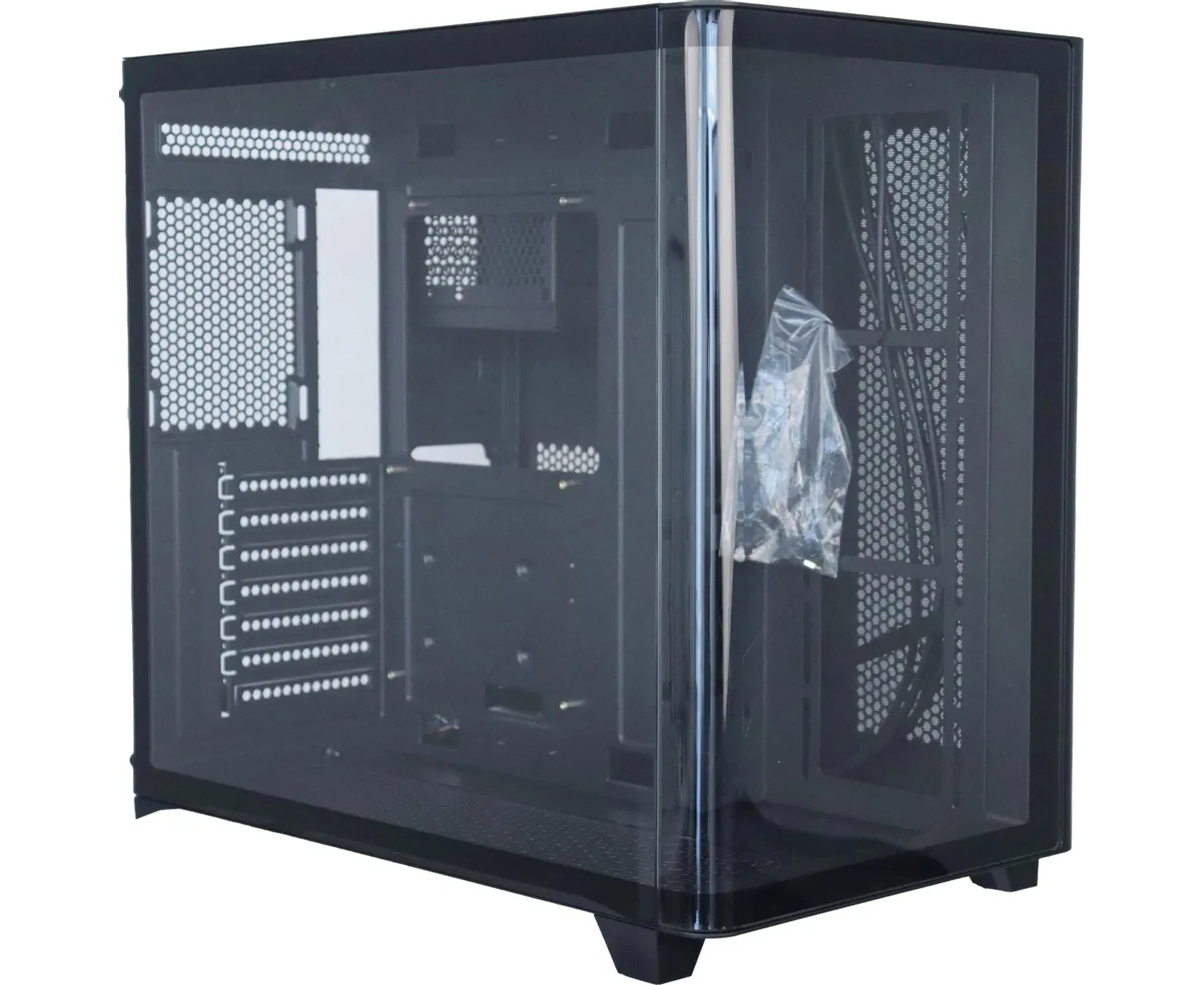 Корпус Accord ACC-R7 AB, Midi-Tower, без БП, ATX, черный