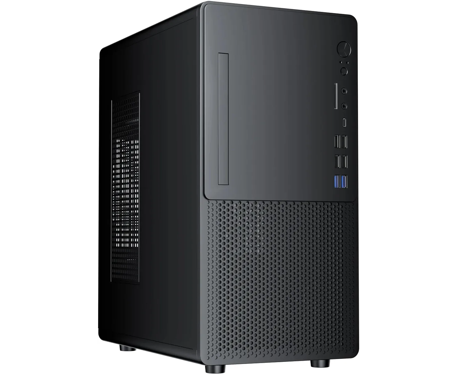 Корпус Accord ACC-U02 B Office, m ATX, Mini-Tower, без БП, черный
