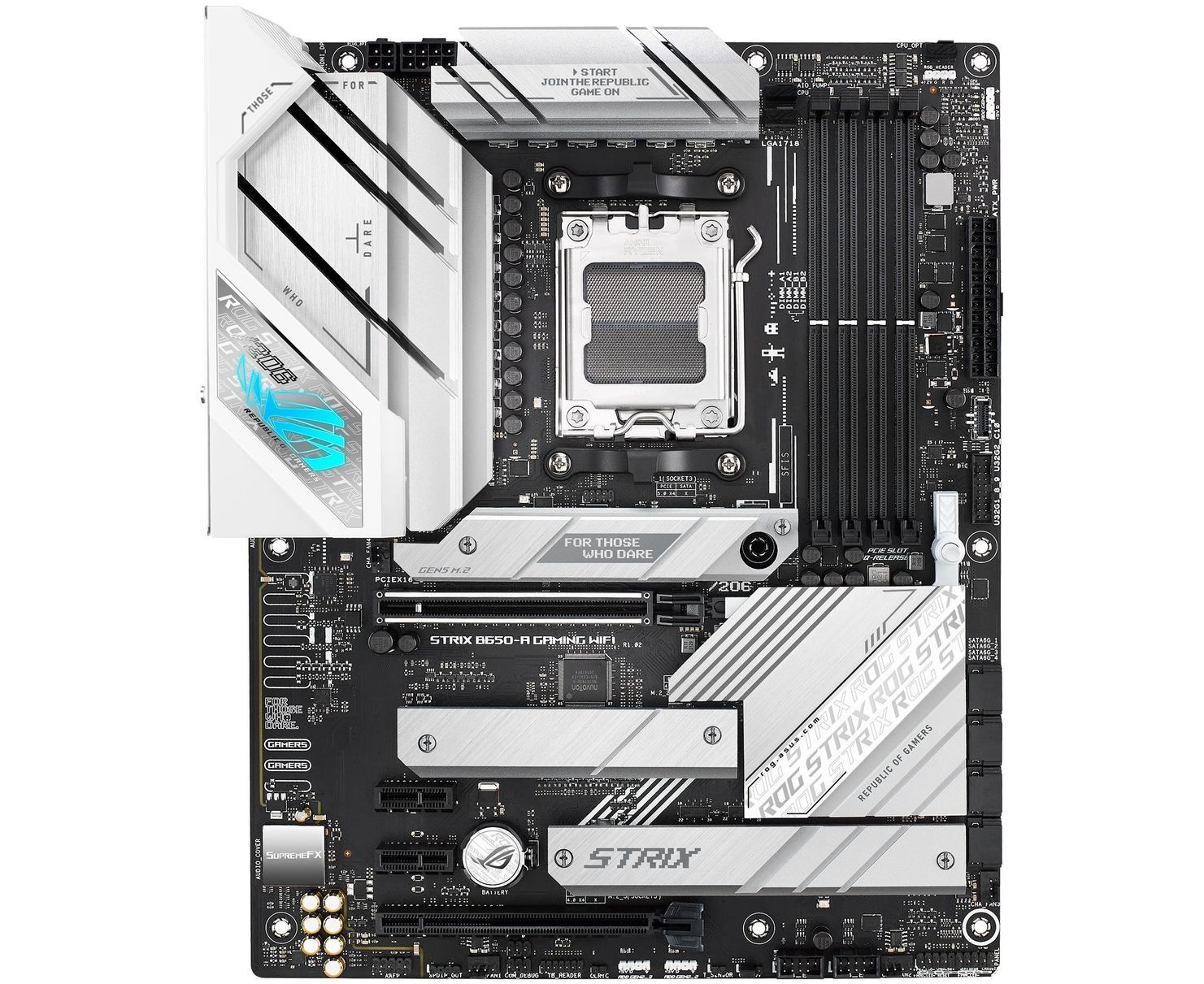 MB s AM5 ASUS ROG STRIX B650-A GAMING WIFI ATX 4x DDR5 2x PCI Ex16 2х PCI Ex1 3x M.2 2x USB-C DP HDMI 2.5 GLAN Wi-Fi 6 (90 MB1 BP0-M0 EAY0)