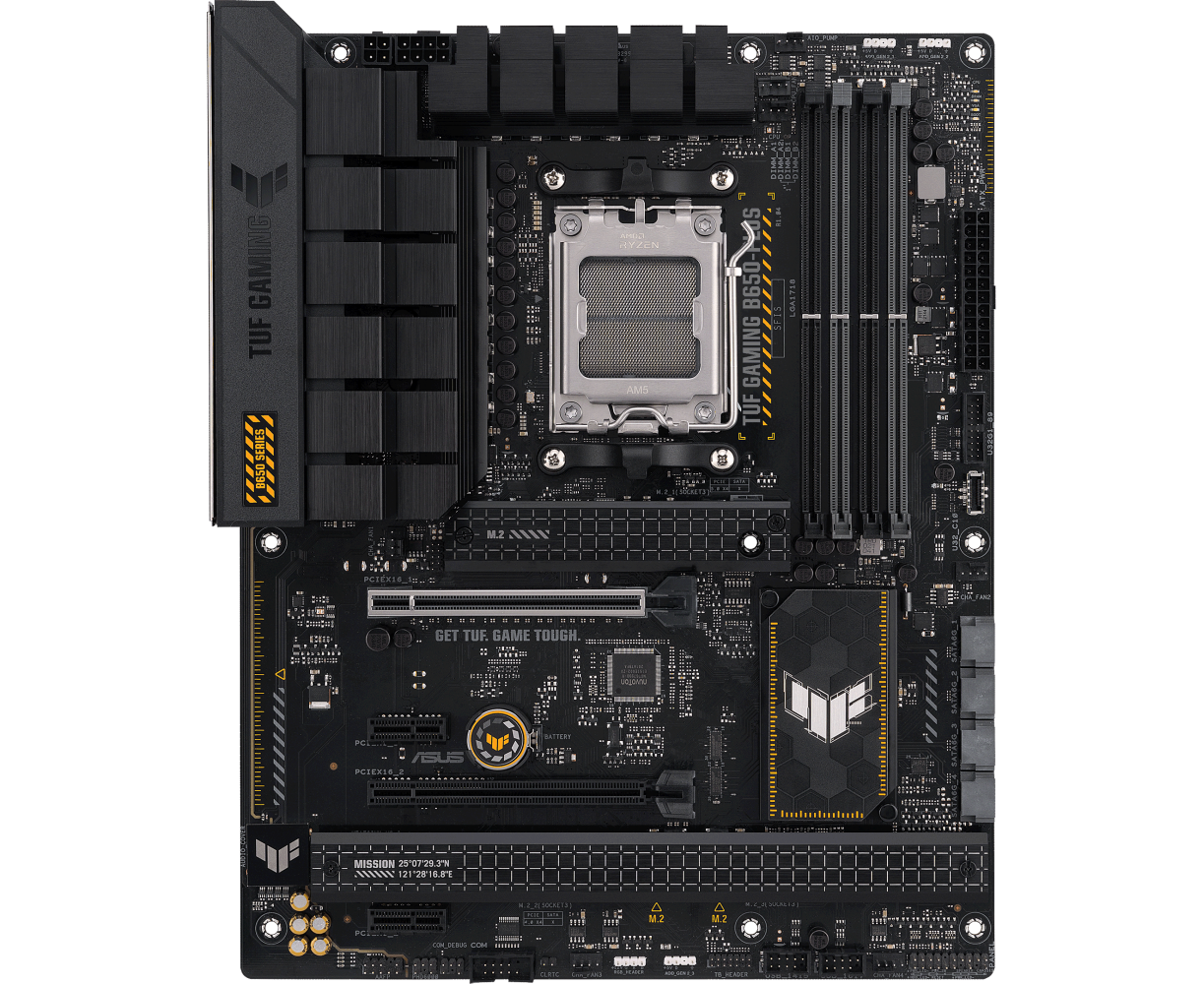 MB s AM5 ASUS TUF GAMING B650-PLUS ATX 4x DDR5 2x PCI Ex16 PCI Ex1 3x M.2 2x USB-C DP HDMI 2.5 GLAN (90 MB1 BY0-M0 EAY0)