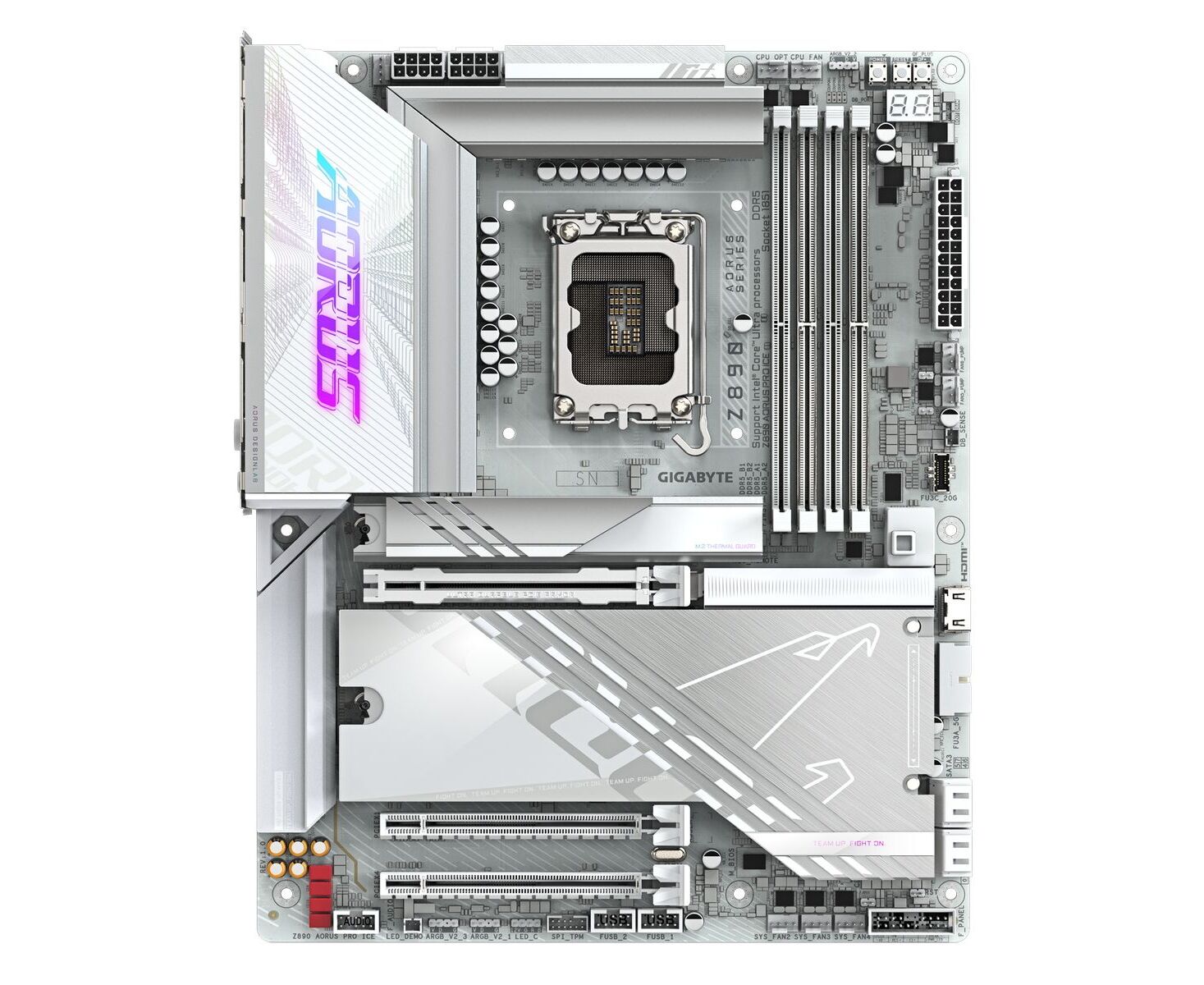 Материнская плата Gigabyte Z890 Aorus Pro Ice, RTL