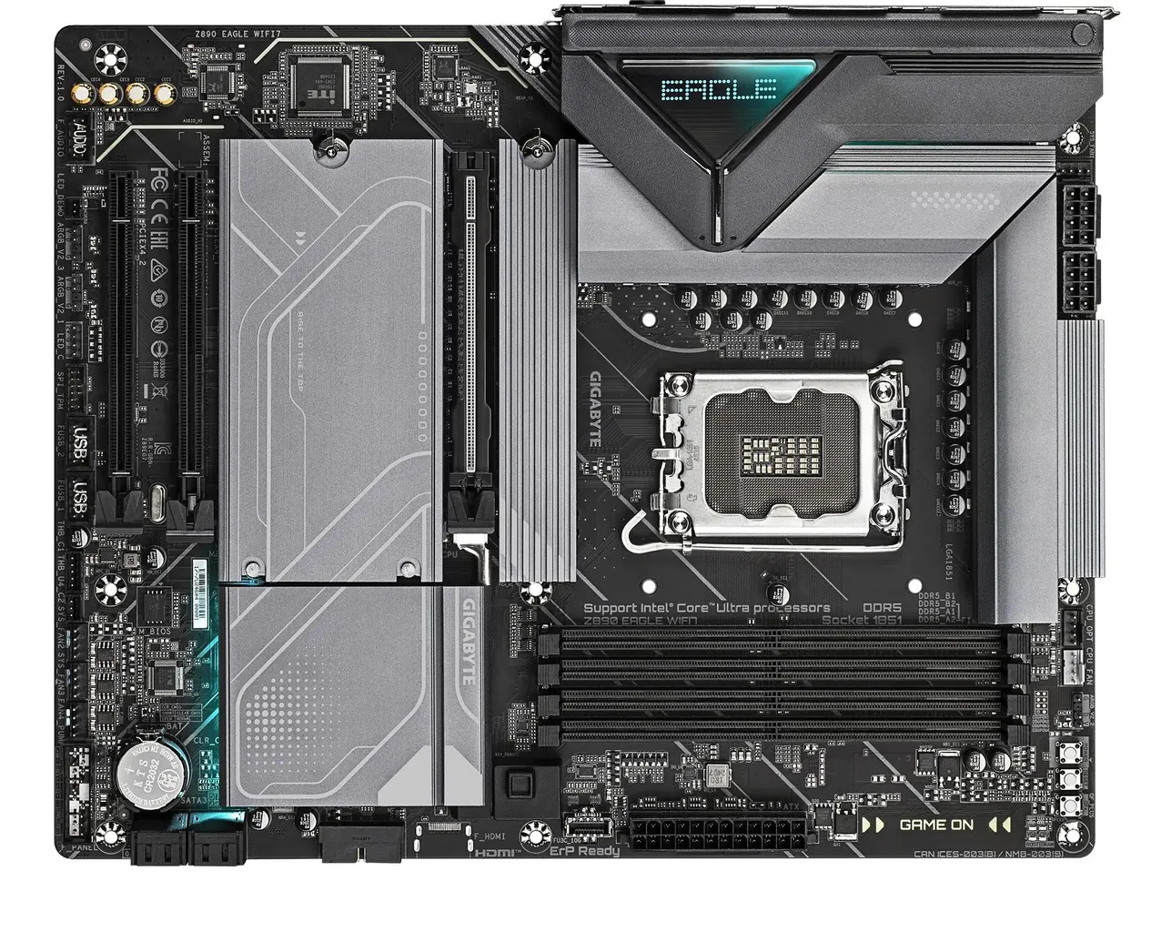 Материнская плата Gigabyte Z890 Eagle Wifi7, RTL