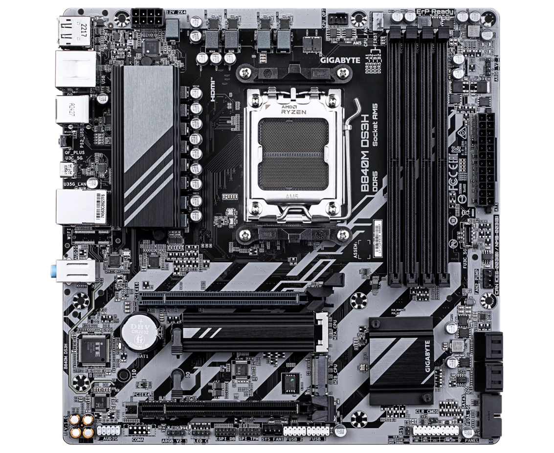 Материнская плата Gigabyte B840 M DS3 H