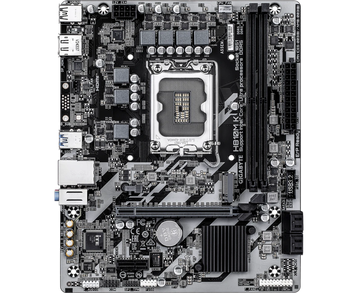 Материнская плата Gigabyte H810 M K, RTL