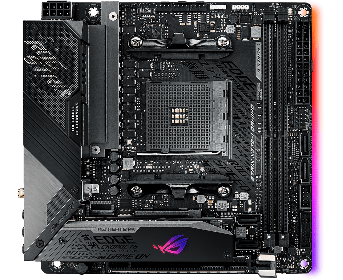 Материнская плата ASUS Rog Strix X570-I Gaming 90 MB1140-MVAAY0