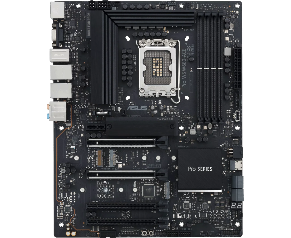 Материнская плата ASUS Pro WS W680-ACE