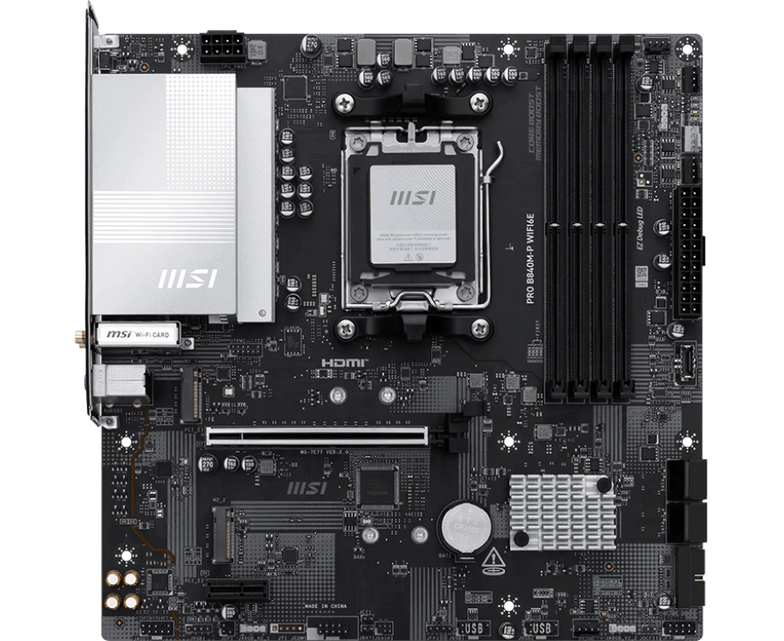 Материнская плата MSI Pro B840 M-P WIFI6 E