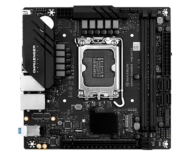 Материнская плата MAXSUN Challenger H610 ITX 2 LAN