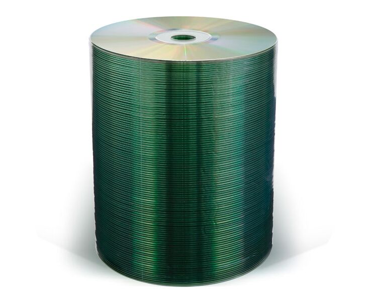 Диск CD-R Mirex 700 Mb, 48х, Shrink (100), Ink Printable Без надписи
