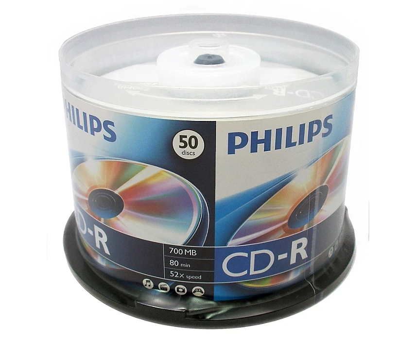 Диск CD-R Philips CR7 D5 SY50/97 700 Mb, Bulk (50)