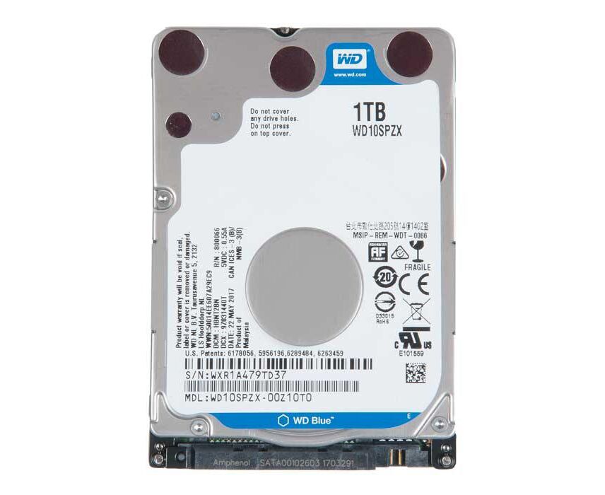 HDD Western Digital WD Blue WD10 SPZX 2,5" 1.0 TB 5400rpm Sata3 128 MB