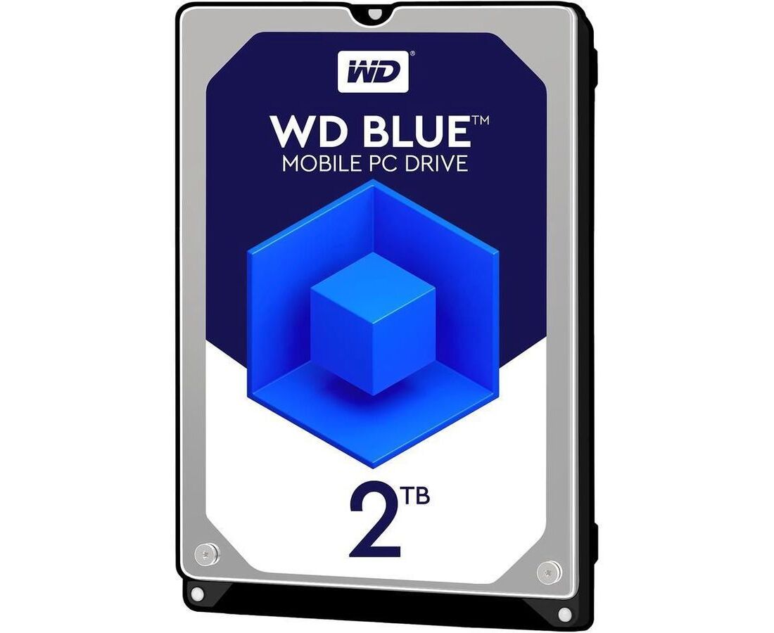 HDD 2.5" 2.0 TB 5400rpm SATA3 128 MB WD Blue (WD20 SPZX) 9.5mm