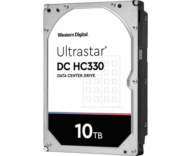 Жесткий диск WD Original SATA-III 10 Tb 0 B42266 WUS721010 ALE6 L4 Ultrastar DC HC330 (7200rpm) 256 Mb 3.5"