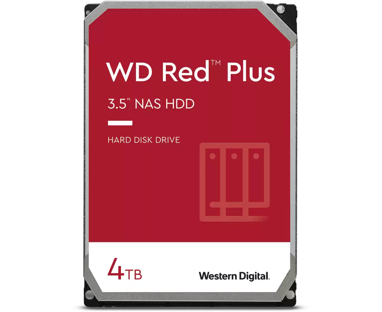 HDD WDC Red Plus WD40 EFPX SATA 4 TB 6 GB/S 256 MB