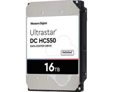 HDD WD Original SAS 3.0 16 Tb 0 F38357 WUH721816 AL5204 Ultrastar DC HC550 (7200rpm) 512 Mb 3.5"