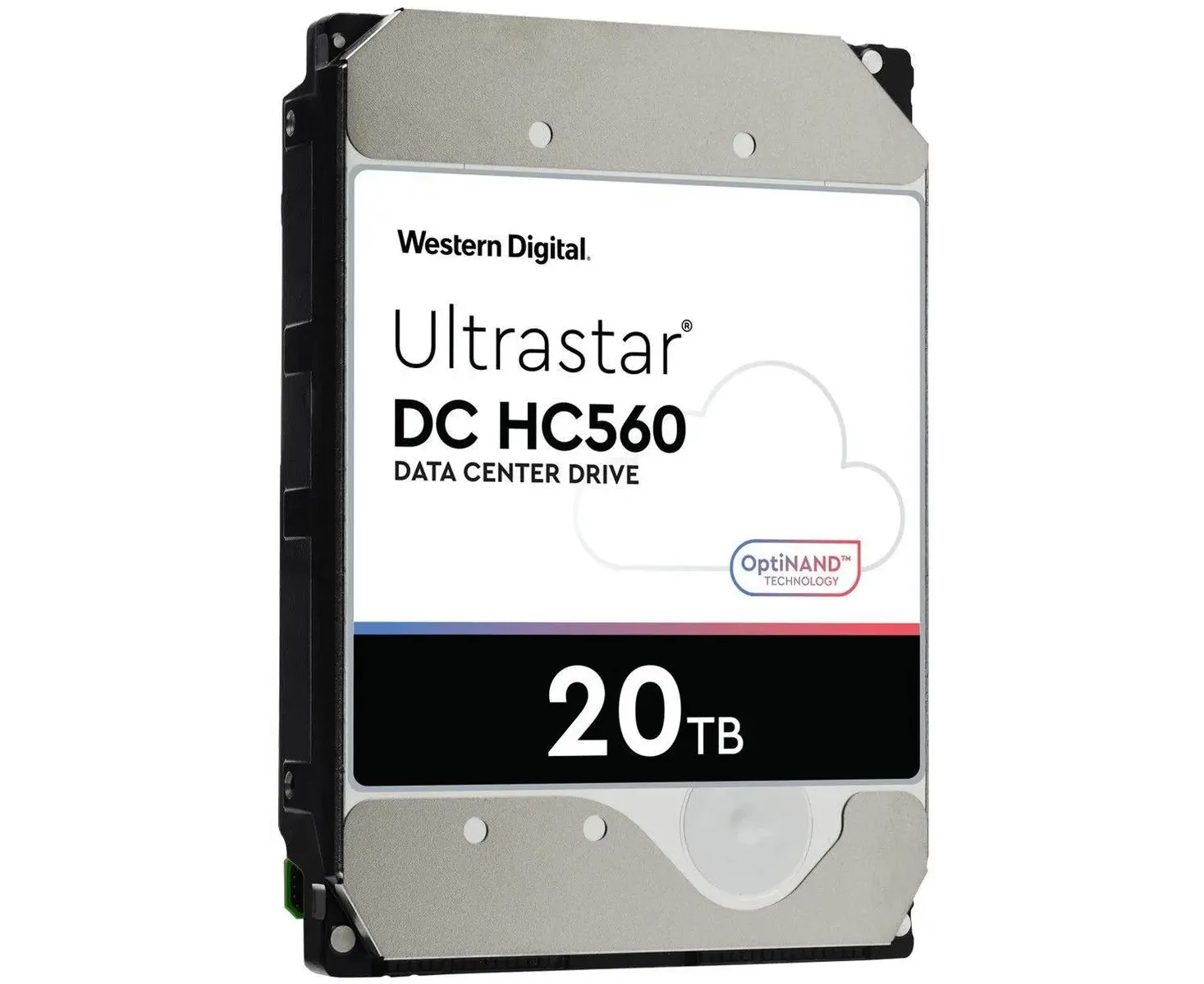 HDD WD Ultrastar DC HC560 WUH722020 BLE604 (0 F38765), 20 ТБ, SATA III, 3.5"