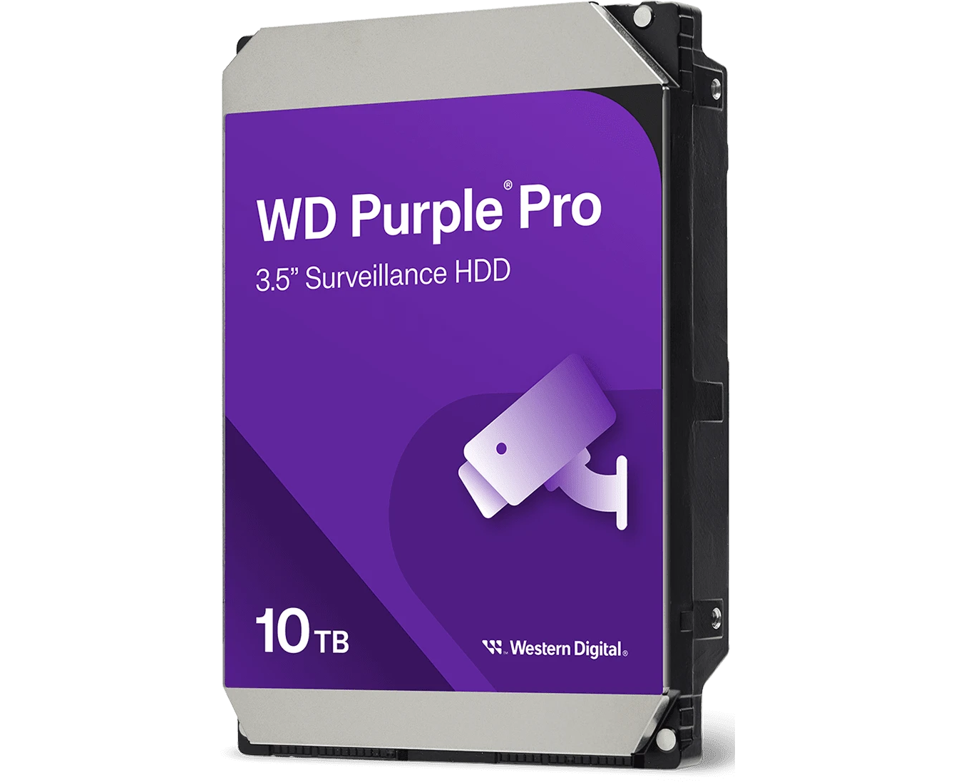 HDD Western Digital Purple Pro WD102 PURP 3.5" SATA 10 Tb, 7200 rpm, 512 MB buffer (DV NVR + AI)