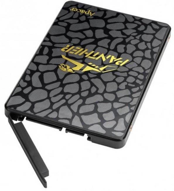 SSD 2,5" 480 GB Apacer AS340 Panther AP480 GAS340 G-1 Client SATA 6 Gb/s, 550/450, MTBF 1.5 M, TLC, 280 TBW, RTL