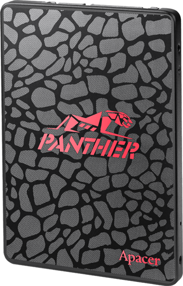 SSD 2,5" 256 GB Apacer AS350 Panther AP256 GAS350-1 Client SSD SATA 6 Gb/s, 560/540, IOPS 85/86 K, MTBF 1.5 M, 3 D TLC, 32 MB, 180 TBW, 0,64 DWPD, RTL