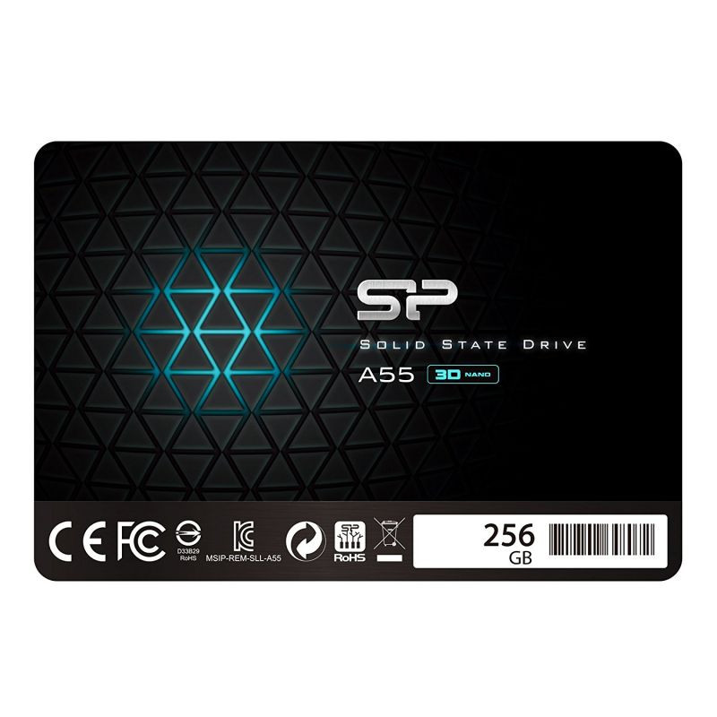 SSD Silicon Power 256 Gb SP256 GBSS3 A55 S25 Ace A55 2.5"
