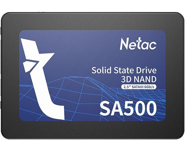 SSD Netac SA500 960 Gb Series (NT01 SA500-960-S3 X) 2.5" Retail