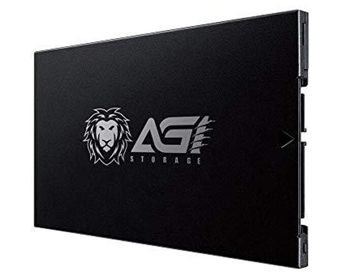 SSD AGI AI138 (AGI256 G06 AI138) 2.5"; 256 GB SATA 6 Gb/s, 557/512, IOPS 34/73 K, MTBF 1.6 M, 3 D NAND TLC, 150 TBW
